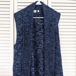 Gap Blue Women's Cardigan Vest / size L